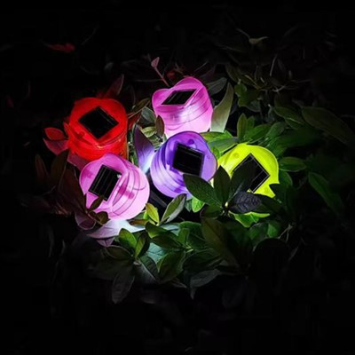 Solarni tulipanski vrtni svjetla